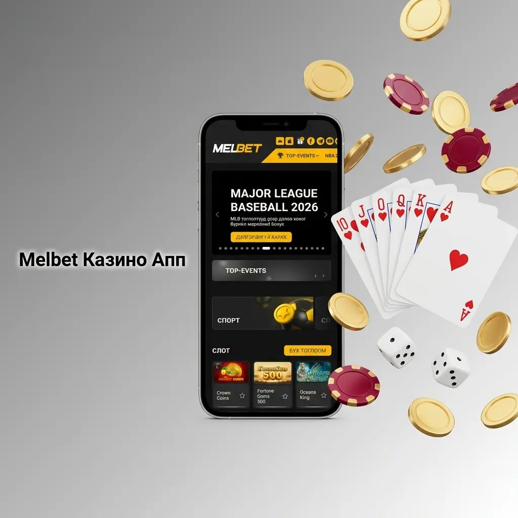 Melbet казино апп: 7000+ слот, амьд тоглоом, Pragmatic Play болон Evolution Gaming тоглоомууд