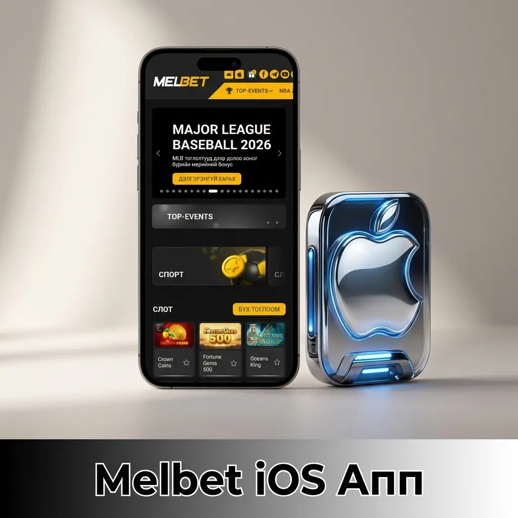 Melbet iOS апп iPhone болон iPad дээр үнэгүй татаж авах боломжтой спортын бооцоо казино апп